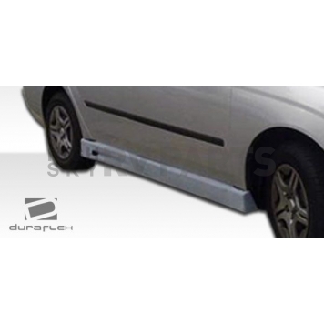 Extreme Dimensions Side Skirt - Primered Fiberglass Reinforced Plastic Black Set of 2 - 100383-4