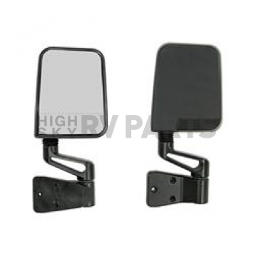 Rugged Ridge Exterior Mirror Manual Rectangular Set Of 2 - 1101701
