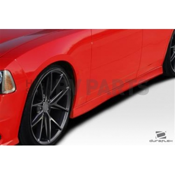 Extreme Dimensions Side Skirt - Fiberglass Reinforced Plastic Black Set of 2 - 113291