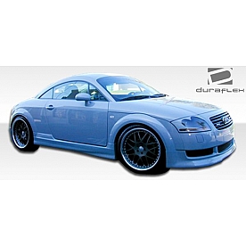 Extreme Dimensions Side Skirt - Primered Fiberglass Reinforced Plastic Black Set of 2 - 102430