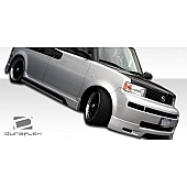 Extreme Dimensions Side Skirt - Primered Fiberglass Reinforced Plastic Black Set of 2 - 103103