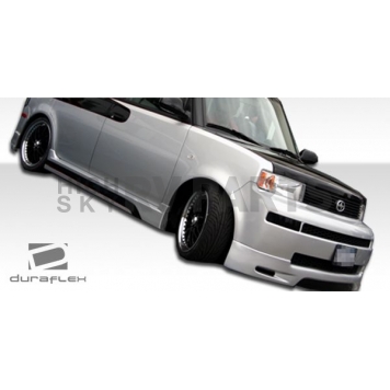 Extreme Dimensions Side Skirt - Primered Fiberglass Reinforced Plastic Black Set of 2 - 103103