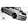 Extreme Dimensions Side Skirt - Primered Fiberglass Reinforced Plastic Black Set of 2 - 103103