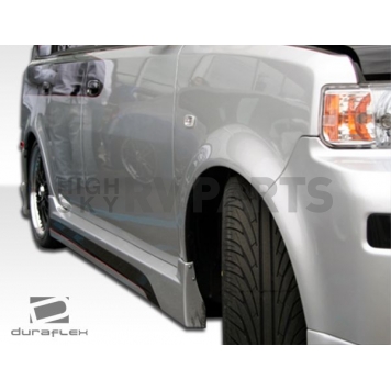 Extreme Dimensions Side Skirt - Primered Fiberglass Reinforced Plastic Black Set of 2 - 103103-1