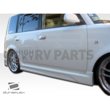 Extreme Dimensions Side Skirt - Primered Fiberglass Reinforced Plastic Black Set of 2 - 103103-2