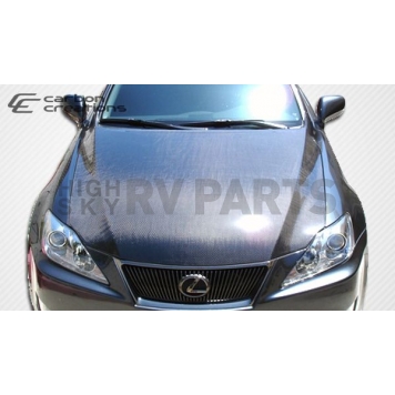 Extreme Dimensions Hood - Gloss Carbon Fiber Black - 103410-6