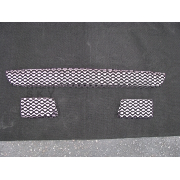 Street Scene Bumper Grille Insert Mesh Black Chrome Black Steel - 95076143-1