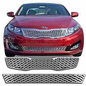 Coast To Coast Grille Insert - Chrome Plated ABS Plastic - GI112