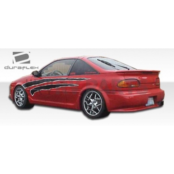 Extreme Dimensions Side Skirt - Primered Fiberglass Reinforced Plastic Black Set of 2 - 102474-1