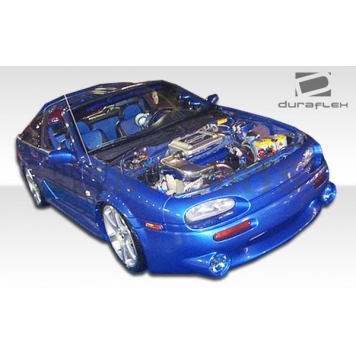 Extreme Dimensions Side Skirt - Primered Fiberglass Reinforced Plastic Black Set of 2 - 102474-2