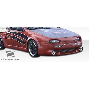 Extreme Dimensions Side Skirt - Primered Fiberglass Reinforced Plastic Black Set of 2 - 102474-3