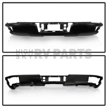 Spyder Automotive Bumper 1-Piece Design Steel Black - 9048838-1