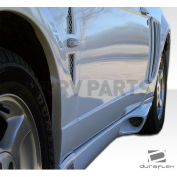 Extreme Dimensions Side Skirt - Primered Fiberglass Reinforced Plastic Black Set of 2 - 102478-2