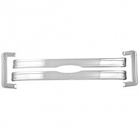 Coast To Coast Grille Insert - Chrome Plated ABS Plastic - GI113