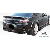 Extreme Dimensions Side Skirt - Primered Fiberglass Reinforced Plastic Black Set of 2 - 102300