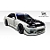 Extreme Dimensions Ground Effects Kit - Primered Fiberglass Reinforced Plastics 4-Piece - 110849