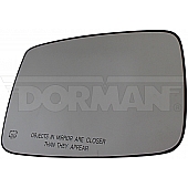 Help! By Dorman Exterior Mirror Glass OEM Manual Single - 56196