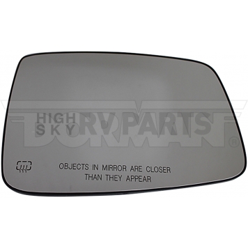 Help! By Dorman Exterior Mirror Glass OEM Manual Single - 56196-1