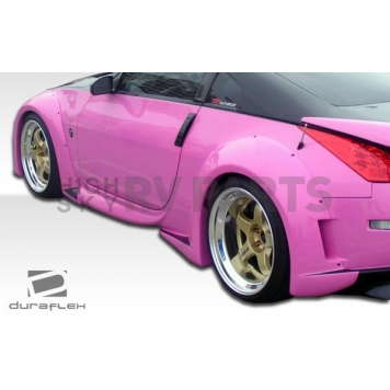 Extreme Dimensions Side Skirt - Primered Fiberglass Reinforced Plastic Black Set of 2 - 102264-1