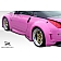 Extreme Dimensions Side Skirt - Primered Fiberglass Reinforced Plastic Black Set of 2 - 102264
