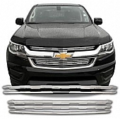 Coast To Coast Grille Insert - Chrome Plated ABS Plastic - GI130