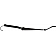 Help! By Dorman WindShield Wiper Arm 32-7/8 Inch Black Single - 42541