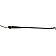 Help! By Dorman WindShield Wiper Arm 19.17 Inch Black Single - 42543