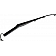 Help! By Dorman WindShield Wiper Arm 25-1/2 Inch Black Single - 42546
