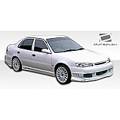 Extreme Dimensions Side Skirt - Primered Fiberglass Reinforced Plastic Black Set of 2 - 102033