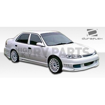 Extreme Dimensions Side Skirt - Primered Fiberglass Reinforced Plastic Black Set of 2 - 102033
