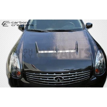 Extreme Dimensions Hood - Gloss Carbon Fiber Black - 103126