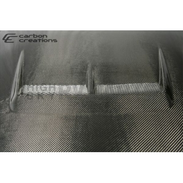 Extreme Dimensions Hood - Gloss Carbon Fiber Black - 103126-4