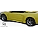 Extreme Dimensions Side Skirt - Primered Fiberglass Reinforced Plastic Black Set of 2 - 102080