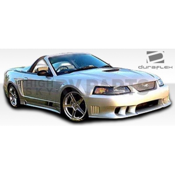 Extreme Dimensions Side Skirt - Primered Fiberglass Reinforced Plastic Black Set of 2 - 102080-7