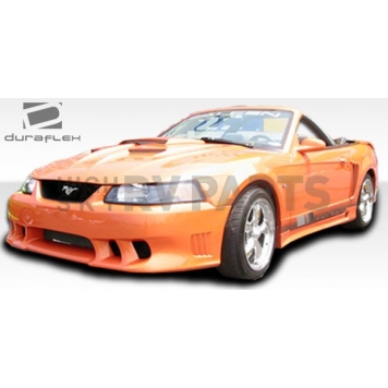 Extreme Dimensions Side Skirt - Primered Fiberglass Reinforced Plastic Black Set of 2 - 102080-8
