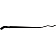 Help! By Dorman WindShield Wiper Arm 30-3/4 Inch Black Single - 42527