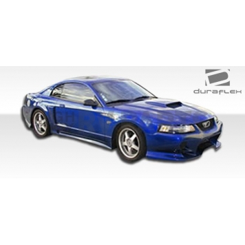 Extreme Dimensions Side Skirt - Primered Fiberglass Reinforced Plastic Black Set of 2 - 102084