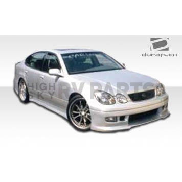 Extreme Dimensions Side Skirt - Primered Fiberglass Reinforced Plastic Black Set of 2 - 101999