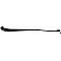 Help! By Dorman WindShield Wiper Arm 22-3/4 Inch Black Single - 42553