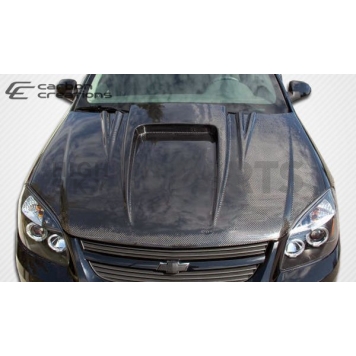 Extreme Dimensions Hood - Gloss Carbon Fiber Black - 103130-4