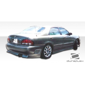 Extreme Dimensions Side Skirt - Primered Fiberglass Reinforced Plastic Black Set of 2 - 102011-3