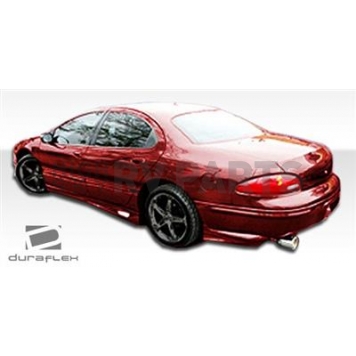 Extreme Dimensions Side Skirt - Primered Fiberglass Reinforced Plastic Black Set of 2 - 101944