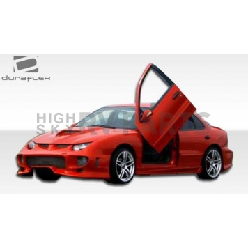 Extreme Dimensions Side Skirt - Primered Fiberglass Reinforced Plastic Black Set of 2 - 101674-1