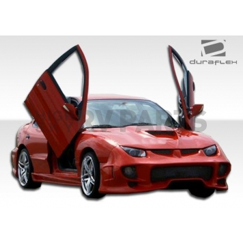 Extreme Dimensions Side Skirt - Primered Fiberglass Reinforced Plastic Black Set of 2 - 101674-2