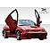 Extreme Dimensions Side Skirt - Primered Fiberglass Reinforced Plastic Black Set of 2 - 101674