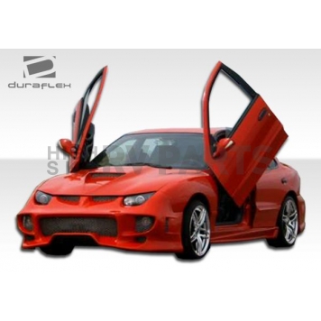 Extreme Dimensions Side Skirt - Primered Fiberglass Reinforced Plastic Black Set of 2 - 101674-6