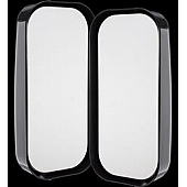 Hadley Products Exterior Mirror Rectangular 1 Motorized/ 1 Manual Set Of 2 - M025204A