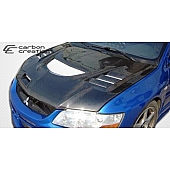 Extreme Dimensions Hood - Gloss Carbon Fiber Black - 103203