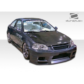 Extreme Dimensions Side Skirt - Primered Fiberglass Reinforced Plastic Black Set of 2 - 101734