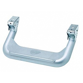 Carr Truck Step Titanium Silver Powder Coated Aluminum - 124504